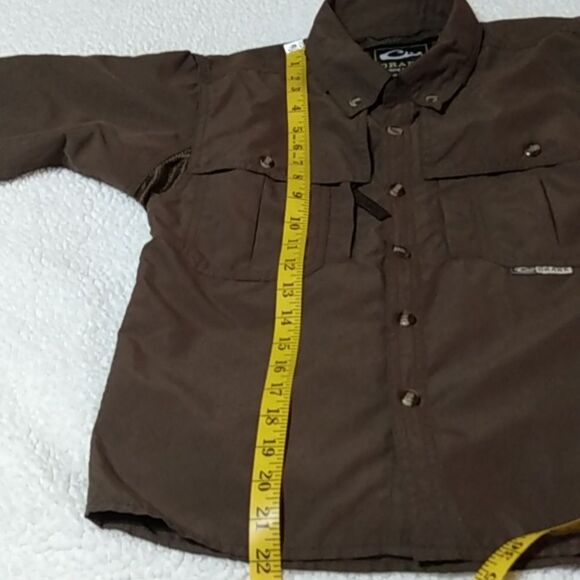 Boys Drake Brown Button-Up Shirt - Picture 12 of 16